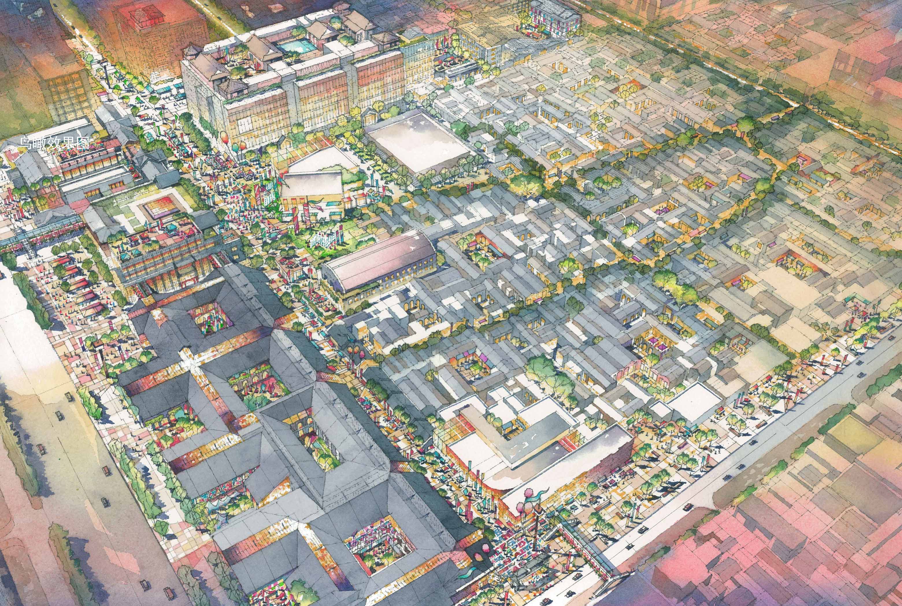 Long Fu Si District Vision Masterplan